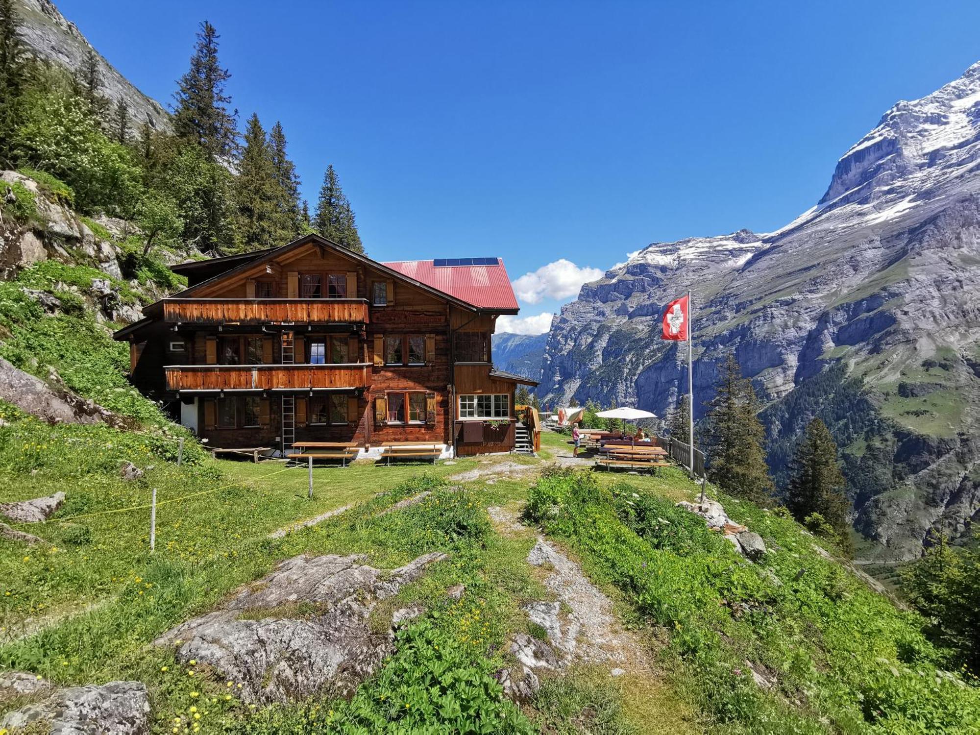 Berggasthaus Tschingelhorn Hotel Stechelberg Luaran gambar
